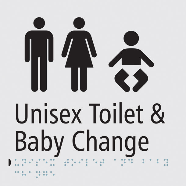 Unisex Toilet & Baby Change Sign - PG21