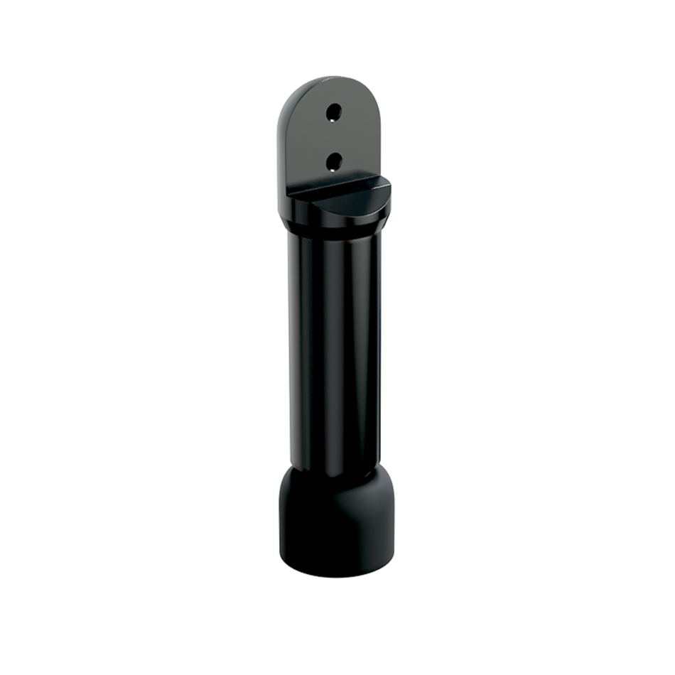100mm Heavy Duty Aluminium Leg in Designer Black - 120ALUM_100_DESIGNER