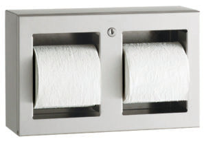 Trimline Series Double Toilet Tissue Dispenser - B3588