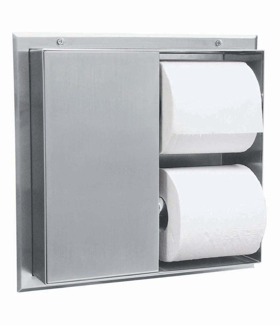 Partition Mounted Toilet Tissue Dispenser - B386