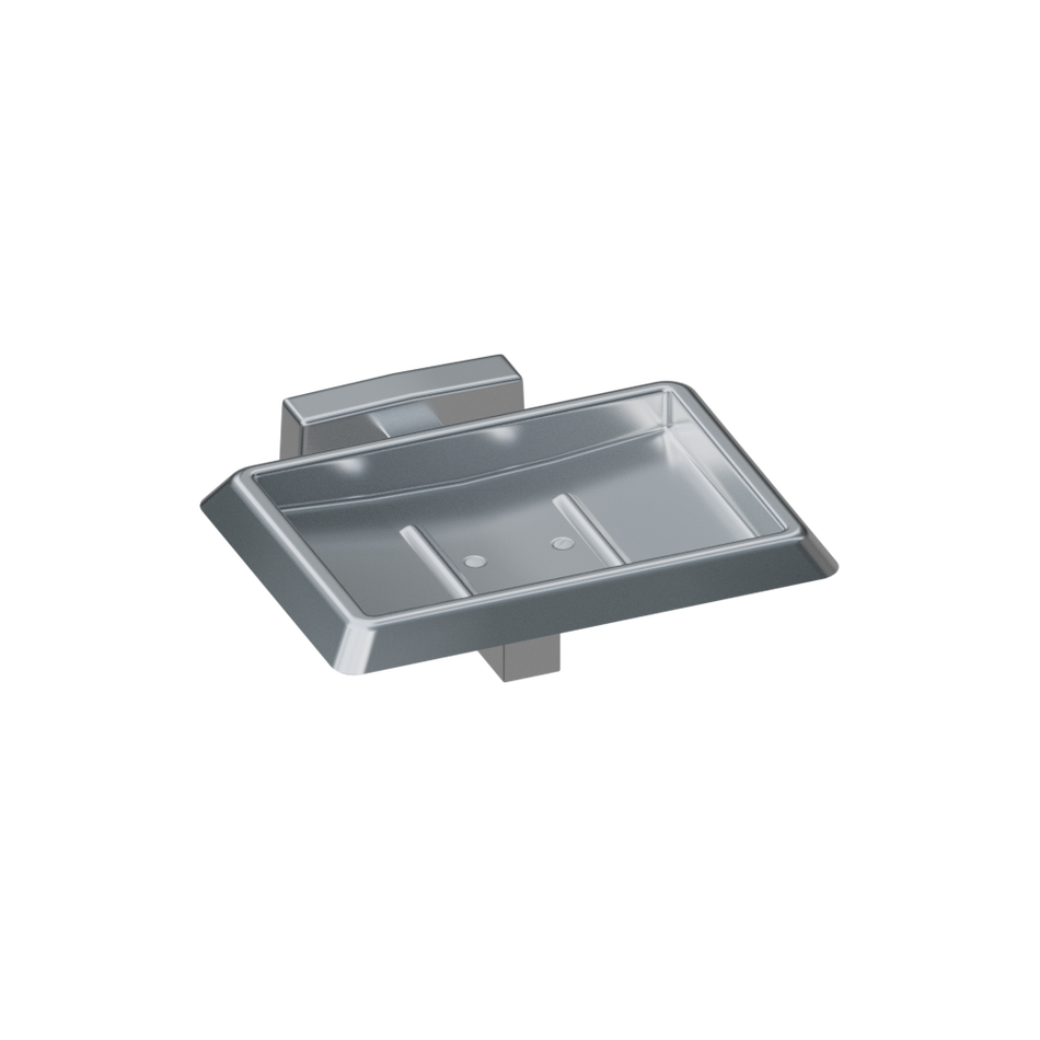 Soap Dish with Drain in Satin Stainless Steel (Surface Mounted) - ML230S
