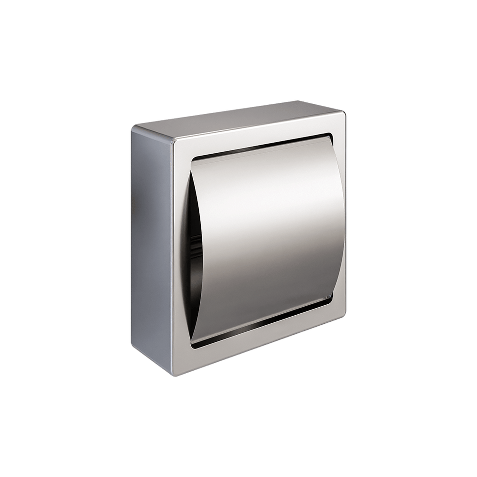 Surface Mounted Single Toilet Roll Holder in Satin Stainless Steel - ML261SM_S