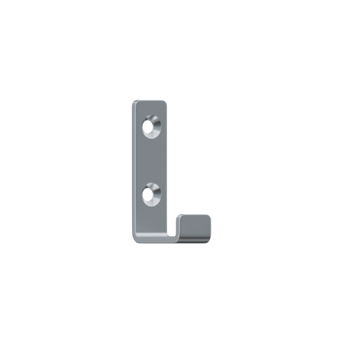 Hat and Coat Hook in Satin Stainless Steel - ML4158