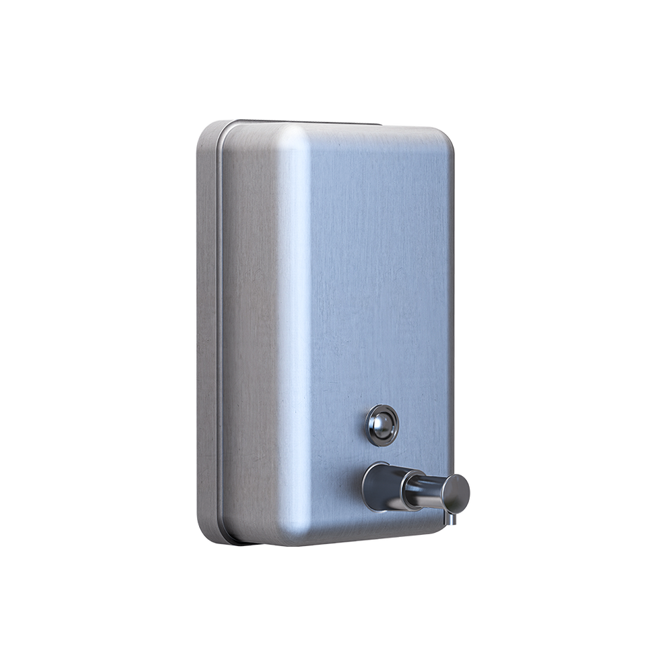 Vertical Soap Dispenser in Satin Stainless Steel - ML605AS_N