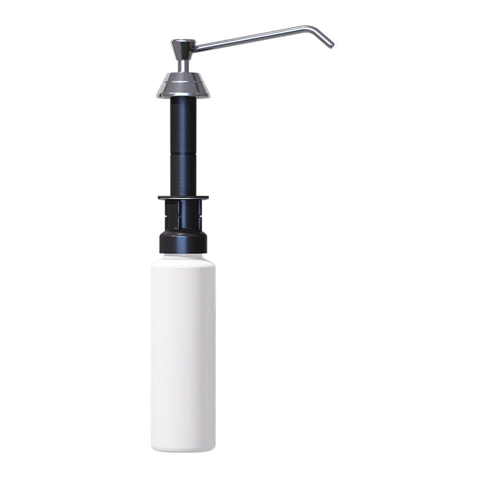 100mm Spout Length (950ml Capacity Soap Bottle) In Basin/Vanity Soap Dispenser in Bright Chrome Plate - ML628_4