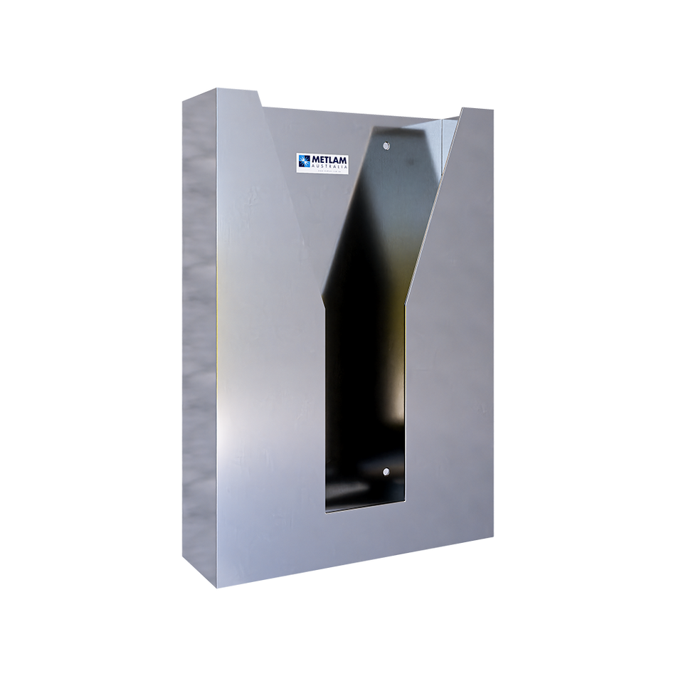 Behind the Mirror/Door Paper Towel Dispenser in Satin Stainless Steel - ML728SS