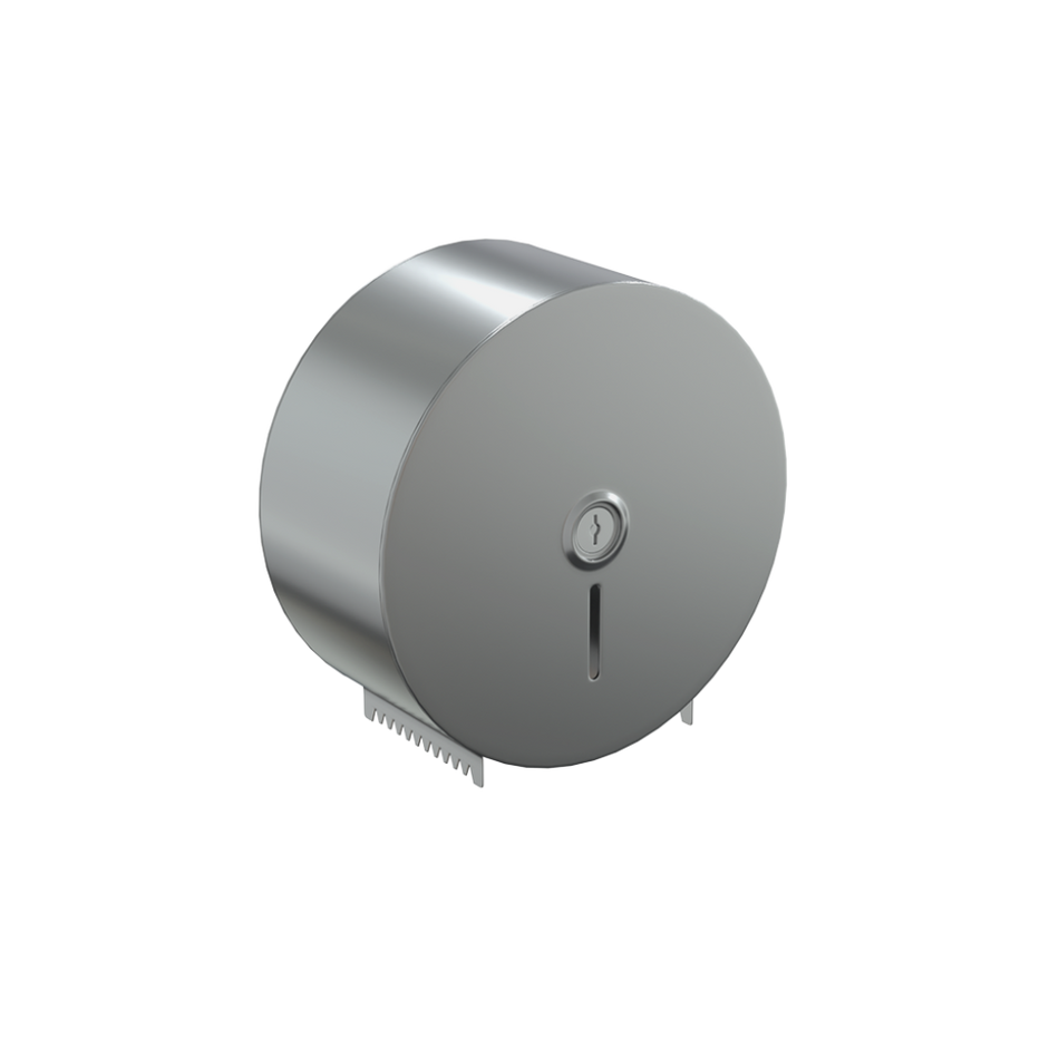Jumbo Toilet Roll Dispenser in Satin Stainless Steel - ML841