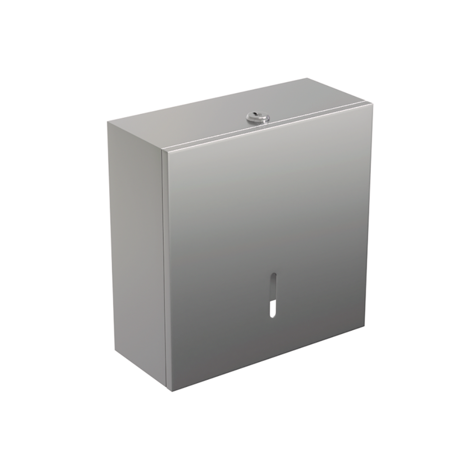 Jumbo Toilet Roll Dispenser in Satin Stainless Steel - ML842