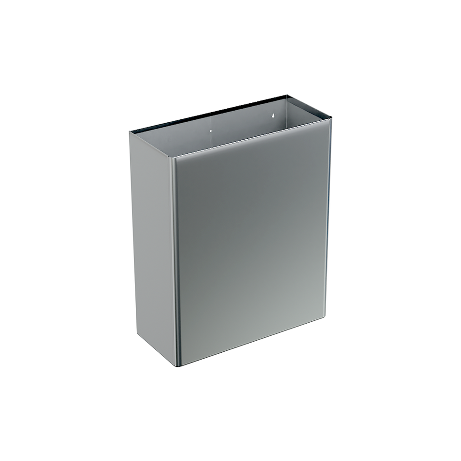 45L Wall Mount Waste Receptacle in Satin Stainless Steel - ML924