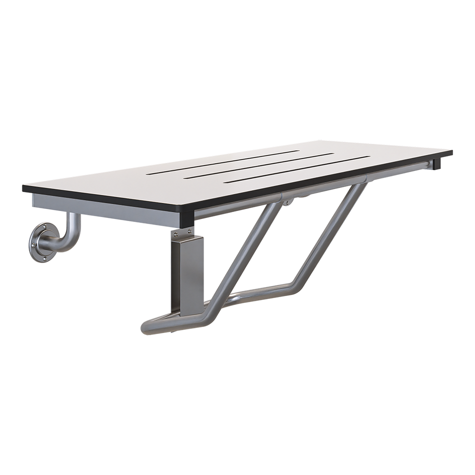 Accessible Folding Shower Seat in Phenolic - ML994_PH