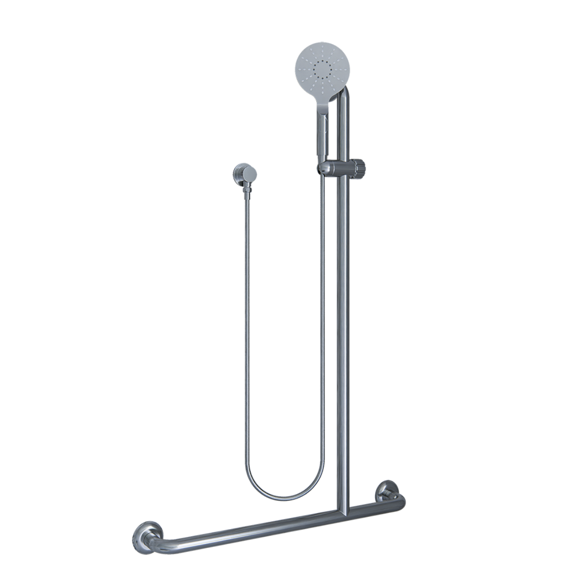 Offset Flush RH Mount Shower Grab Rail Kit - ML_SK108 – Complete Washrooms