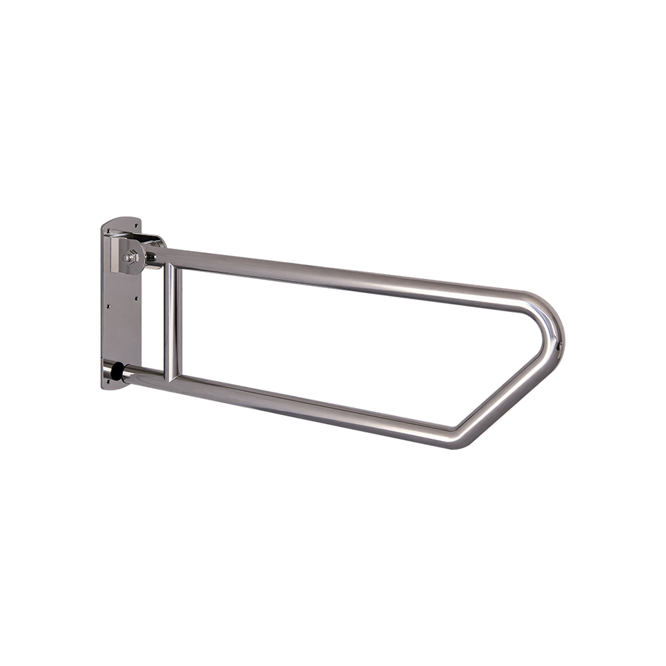 Click-Lock Pull Down Grab Rail in Satin Stainless Steel - MLR55_SS