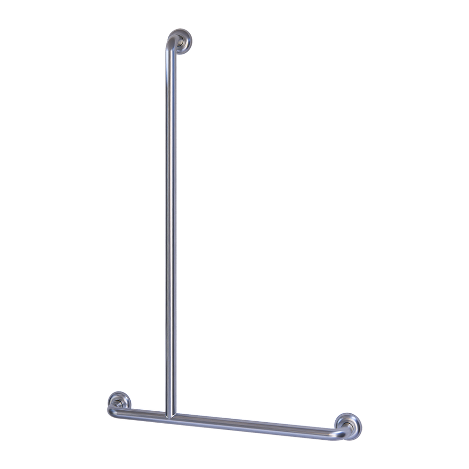 Offset Flush Mount Shower LH Grab Rail - MLR107MKII