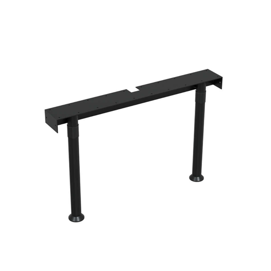 Adjustable Island Bench Seat Bracket in Designer Black - ML_BSBISLAND_BLK