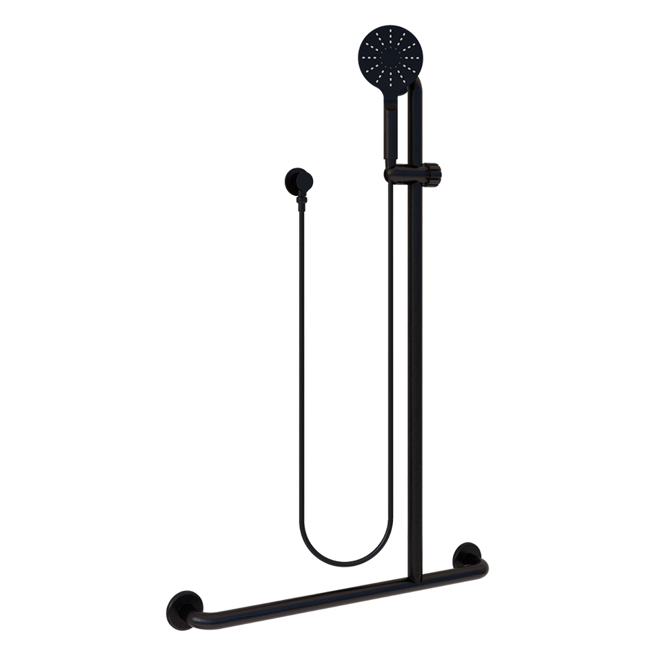 Offset Flush RH Mount Shower Grab Rail Kit - ML_SK108