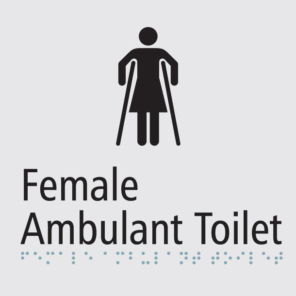 Female Ambulant Toilet Sign - PG05