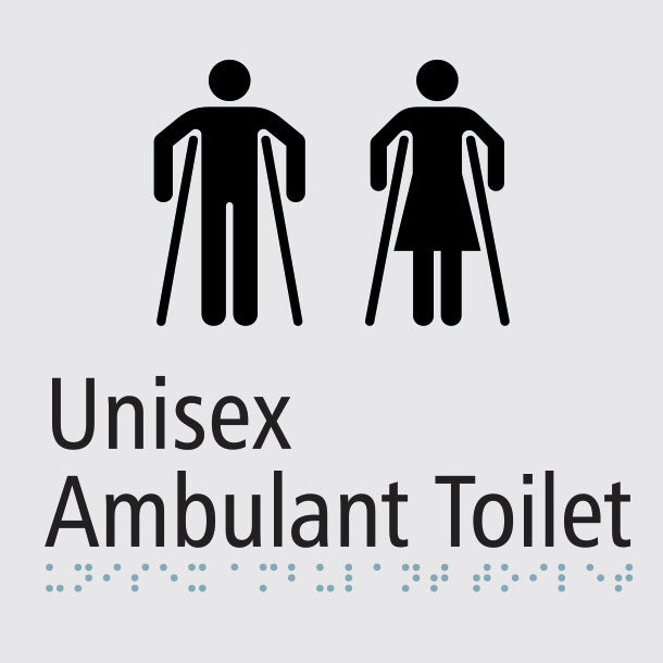 Unisex Ambulant Toilet Sign - PG06