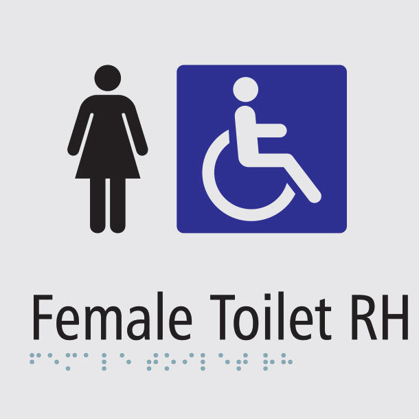 Female Toilet RH Sign - PG14