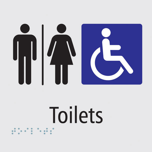 Unisex Toilets & UAT Sign - PG32