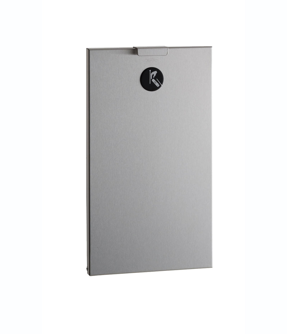 Recessed Sanitary Waste Bin - B3513 / MBLK