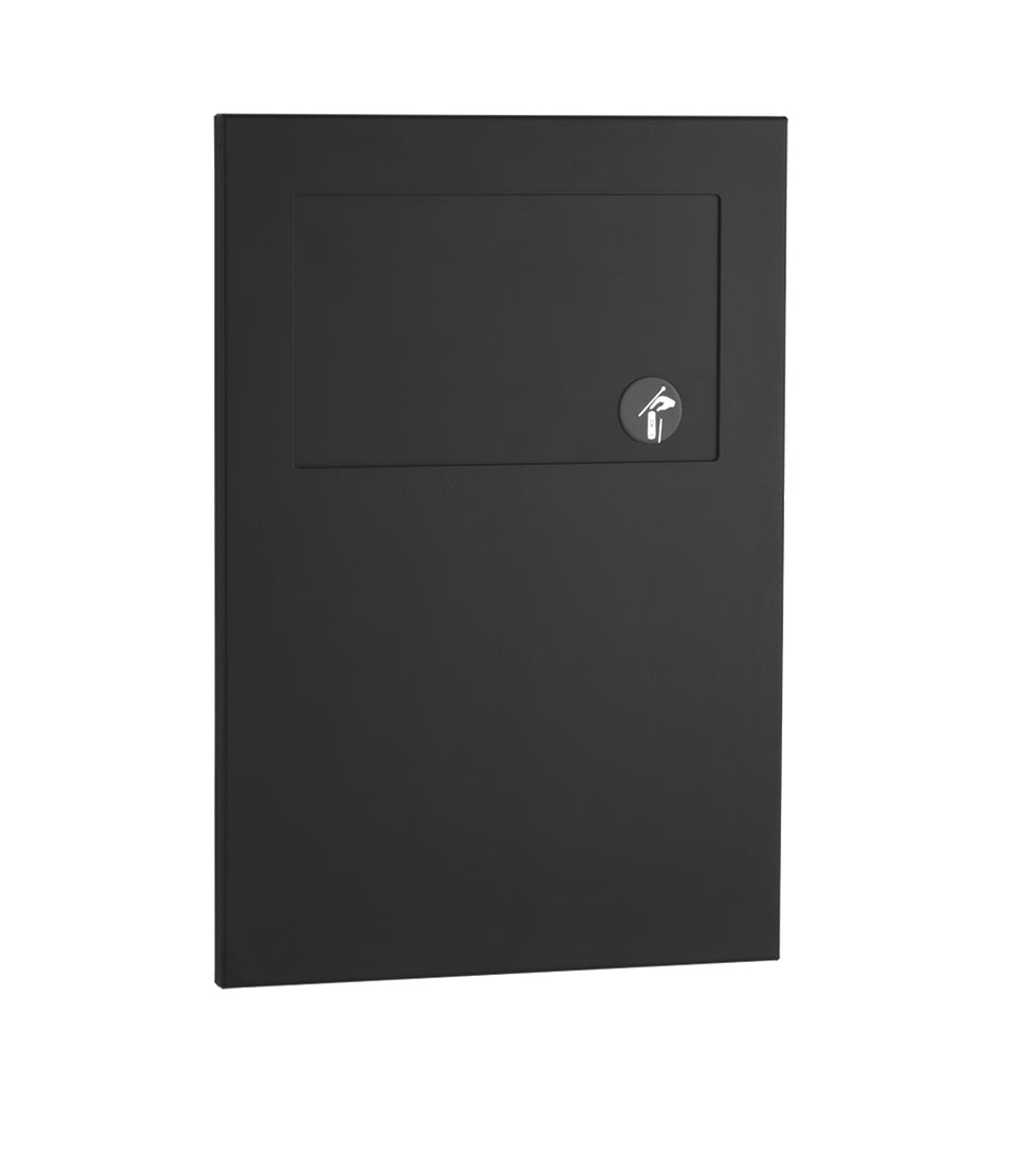 Recessed Sanitary Waste Bin - B35303 / MBLK