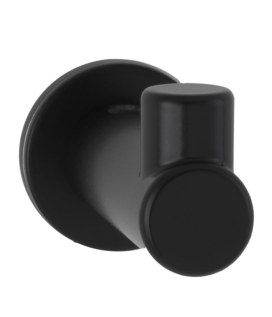 Fino Collection Surface Mounted Coat Hook - B9541  / 2 / MBLK