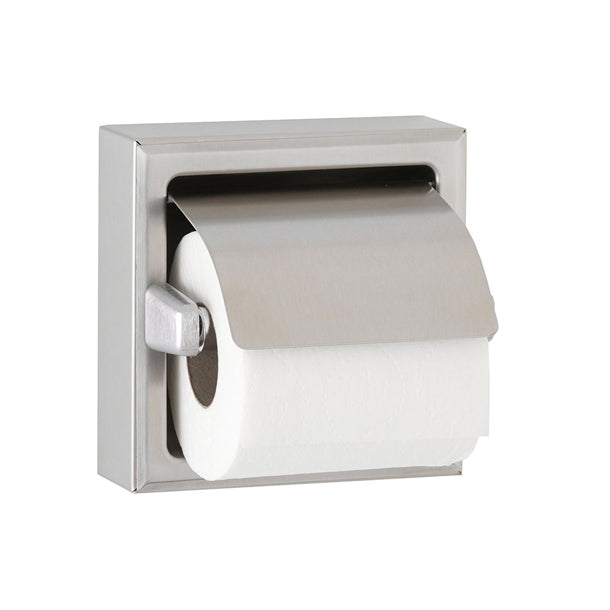 Surface Mounted Single Toilet Paper Holder With Hood - B6699 / B66997